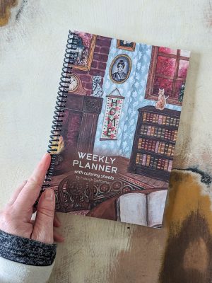 Weekly Planner with Coloring Sheets