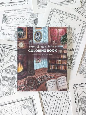 Every Book a Friend Coloring Book