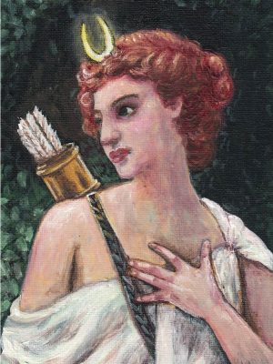 Copy of Diana the Huntress by Guillaume Seignac ART PRINT