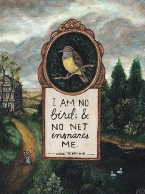 I Am No Bird ART PRINT