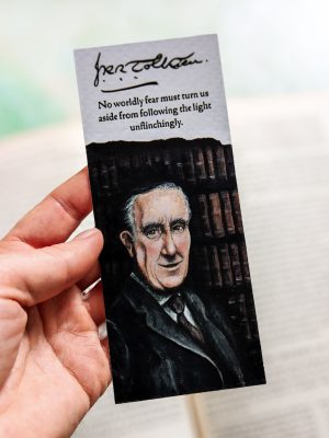 JRR Tolkien Signature Bookmark