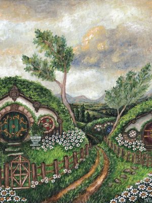 Rococo Hobbiton ART PRINT