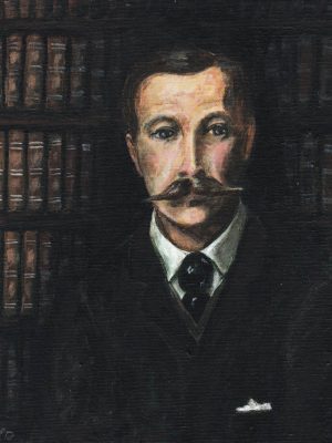 Portrait of Sir Arthur Conan Doyle ART PRINT