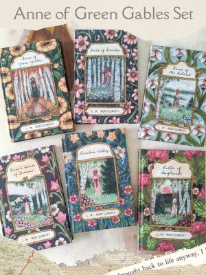 The Anne of Green Gables Series by LM Montgomery, Set of 6