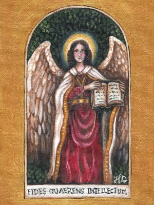 Fides Quaerens Intellectum Angel ART PRINT