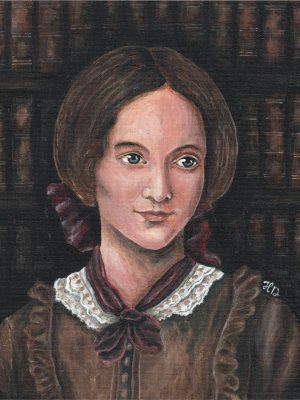 Portrait of Charlotte Bronte ART PRINT