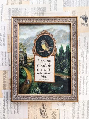 ORIGINAL PAINTING: I Am No Bird