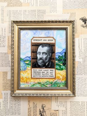 ORIGINAL PAINTING: Illuminated Van Gogh