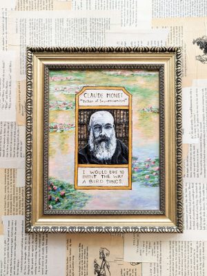 ORIGINAL PAINTING: Illuminated Monet