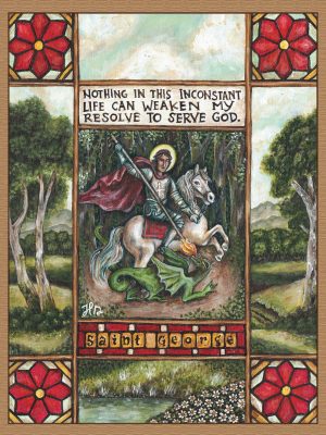 Saint George ART PRINT