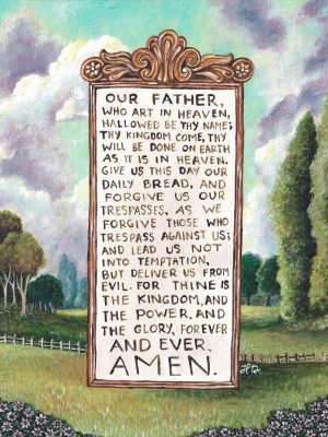 The Lord's Prayer ART PRINT