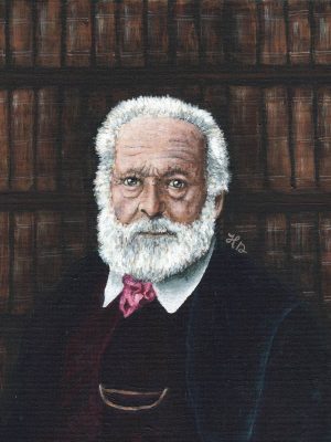 Portrait of Victor Hugo ART PRINT