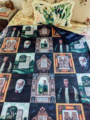 READY TO SHIP Hunchback of Notre Dame Blanket - Oversized Minky Throw
