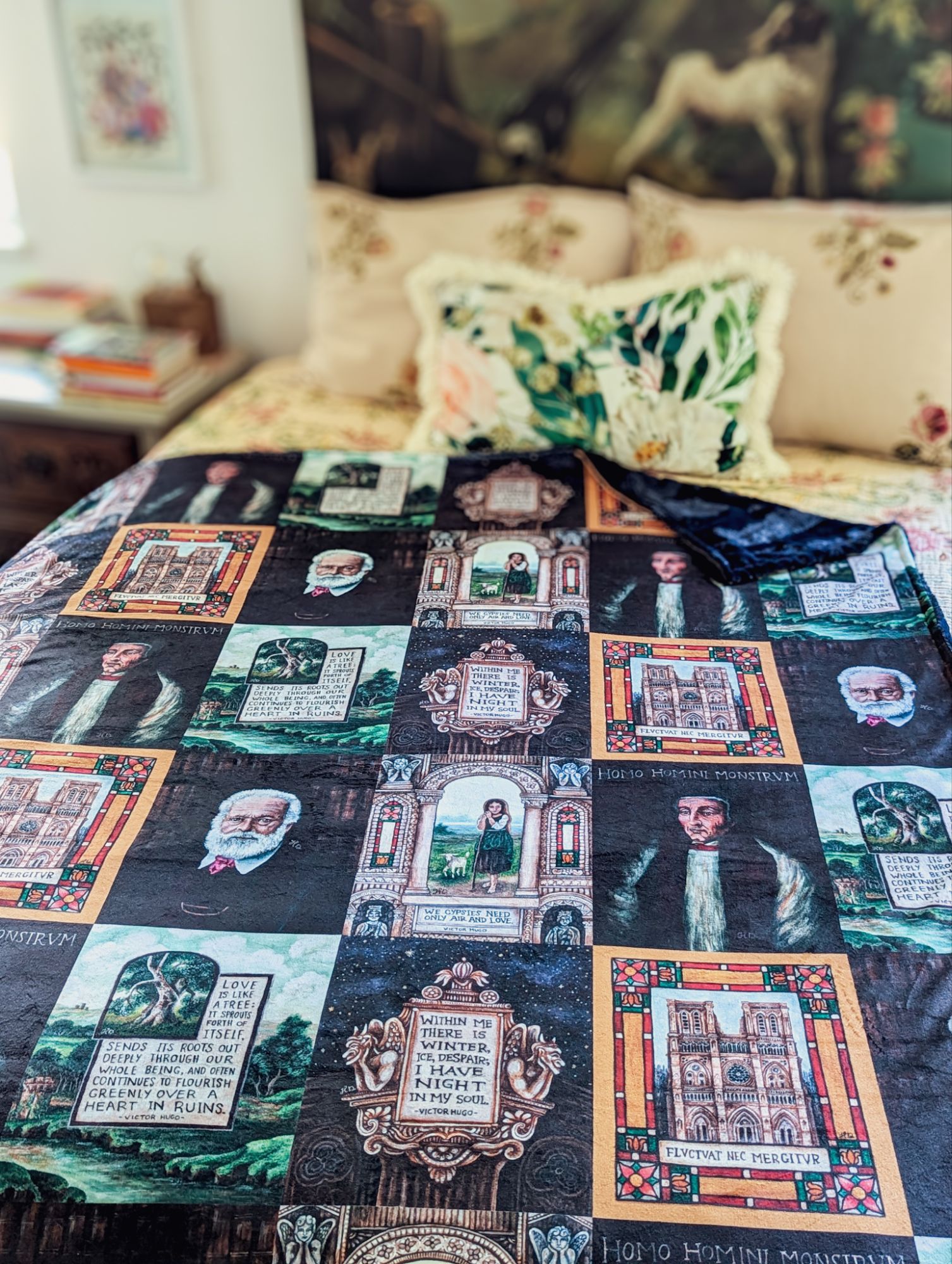 READY TO SHIP Hunchback of Notre Dame Blanket - Oversized Minky Throw - Image 7