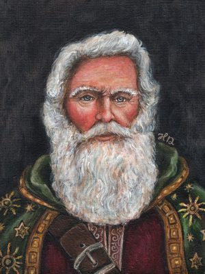 Father Christmas ART PRINT