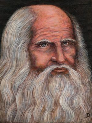 Leonardo da Vinci Portrait ART PRINT