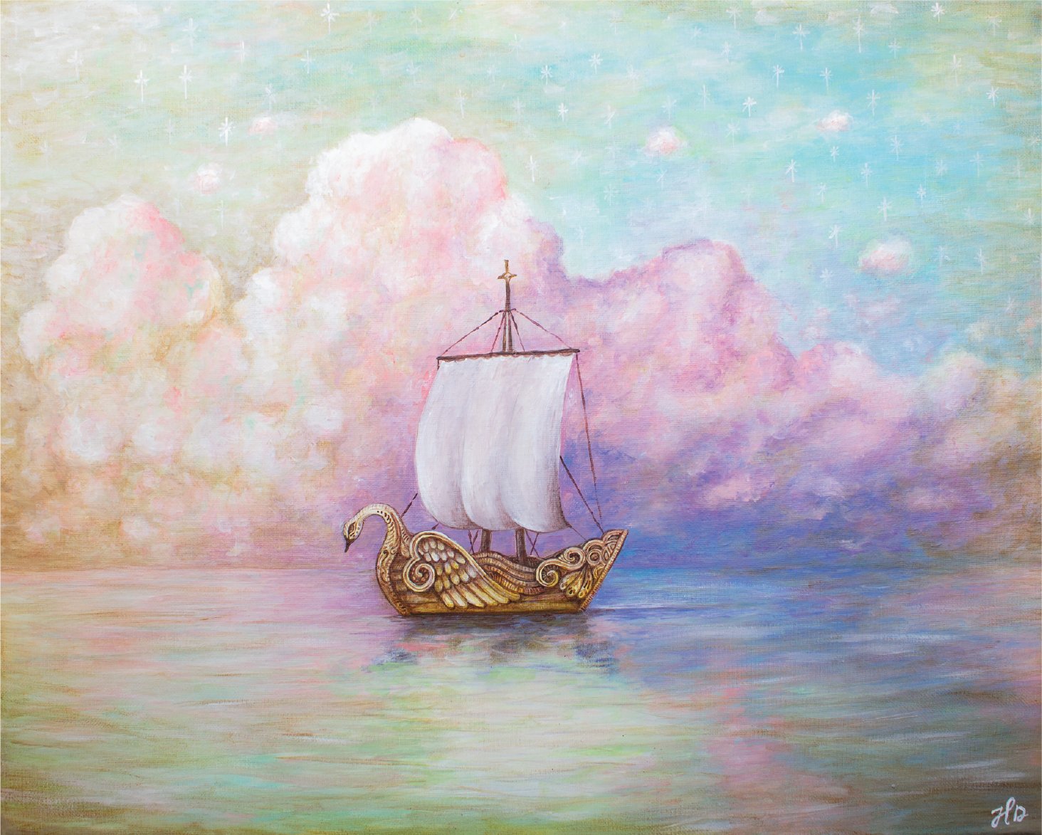 Voyage to the Undying Lands ART PRINT - Image 2