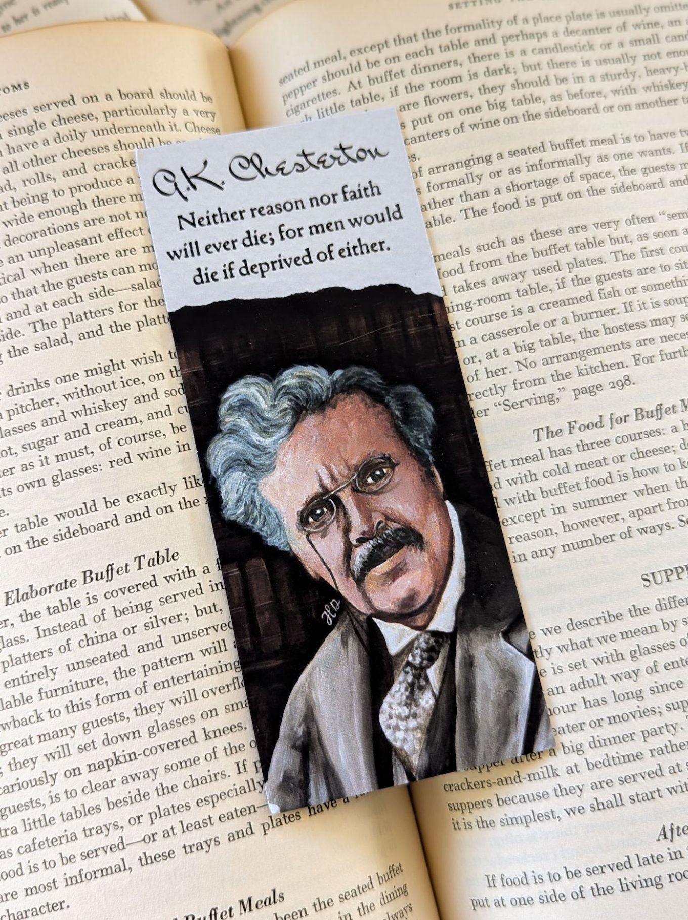 G.K. Chesterton Bookmark