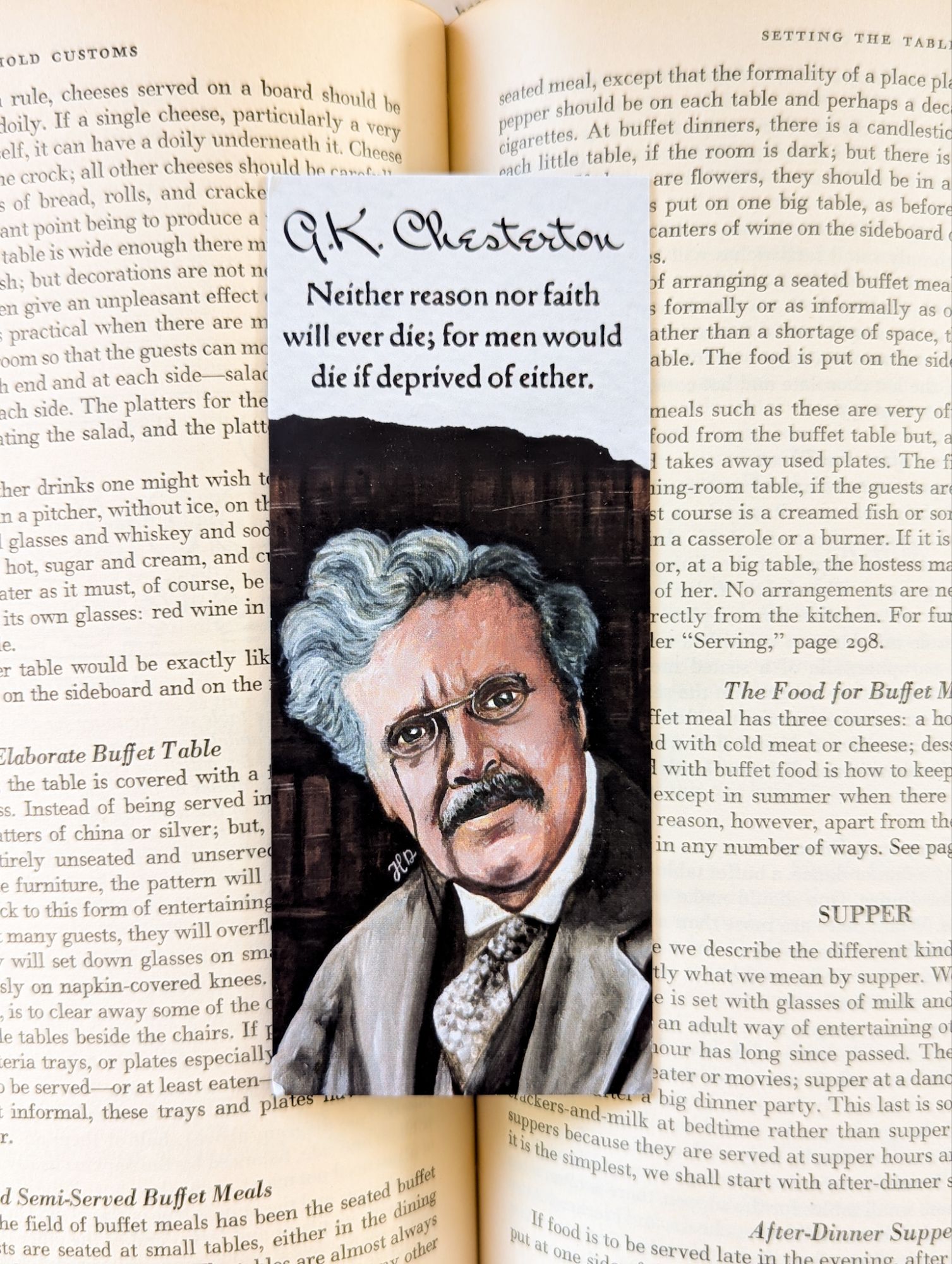 G.K. Chesterton Bookmark - Image 5