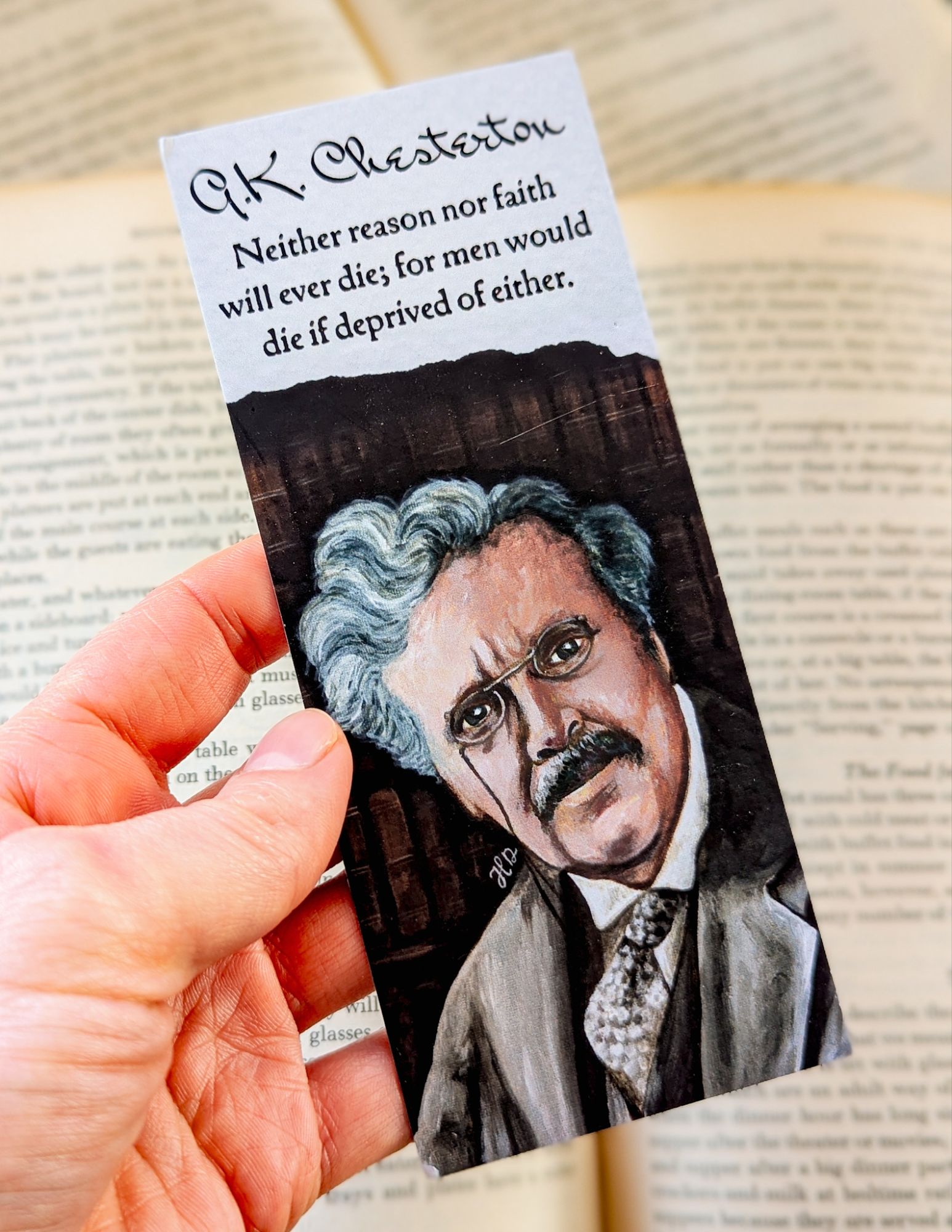 G.K. Chesterton Bookmark - Image 4