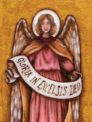 Gloria In Excelsis Deo Angel ART PRINT
