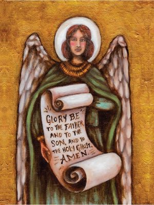 Glory Be Angel ART PRINT