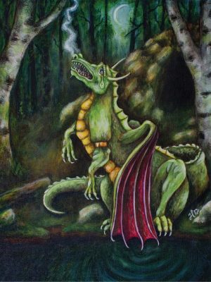 Dragon Tears ART PRINT