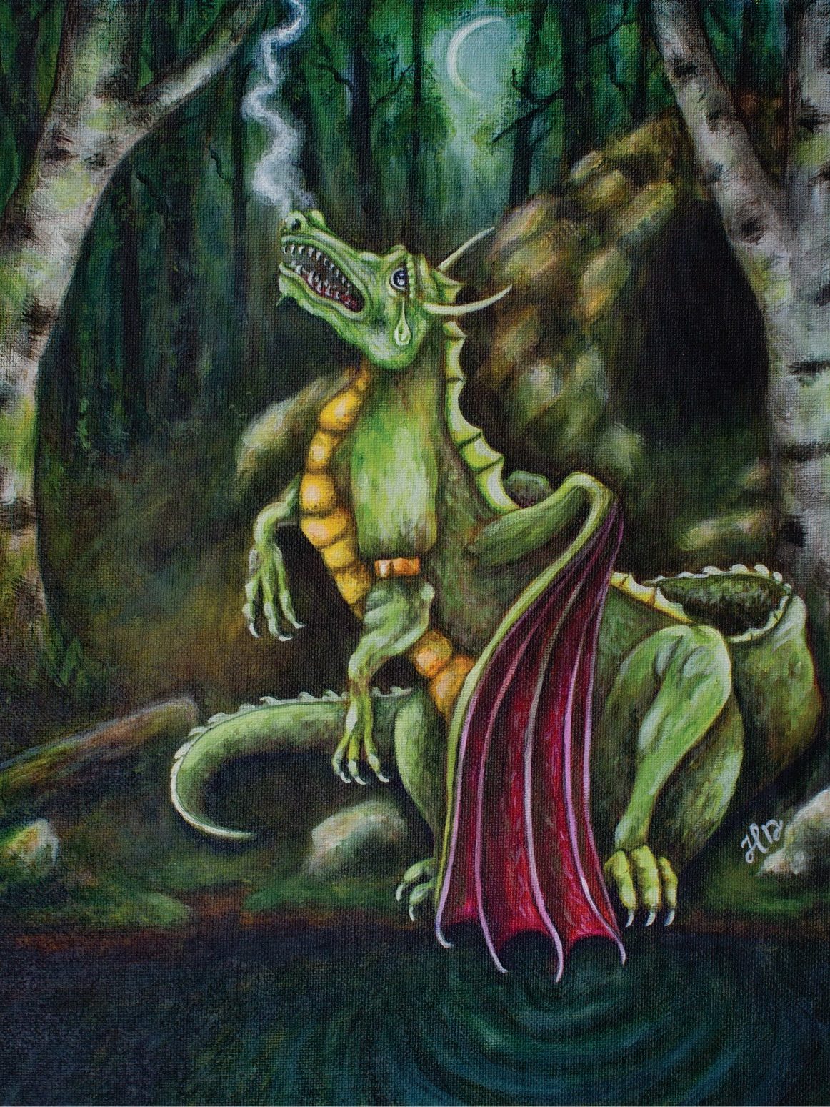 Dragon Tears ART PRINT