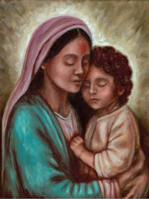 Madonna and Child ART PRINT