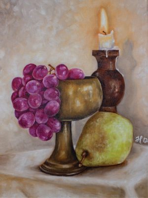 Still Life with Pear ART PRINT