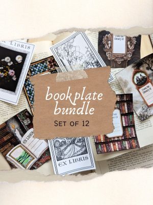 Set of 12 Bookplates