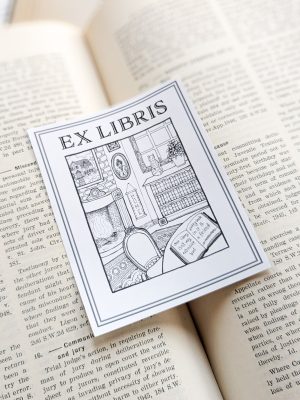 Anne Shirley's Library Bookplate - Set of Four