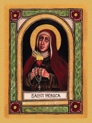 Saint Monica, Mother of Augustine ART PRINT