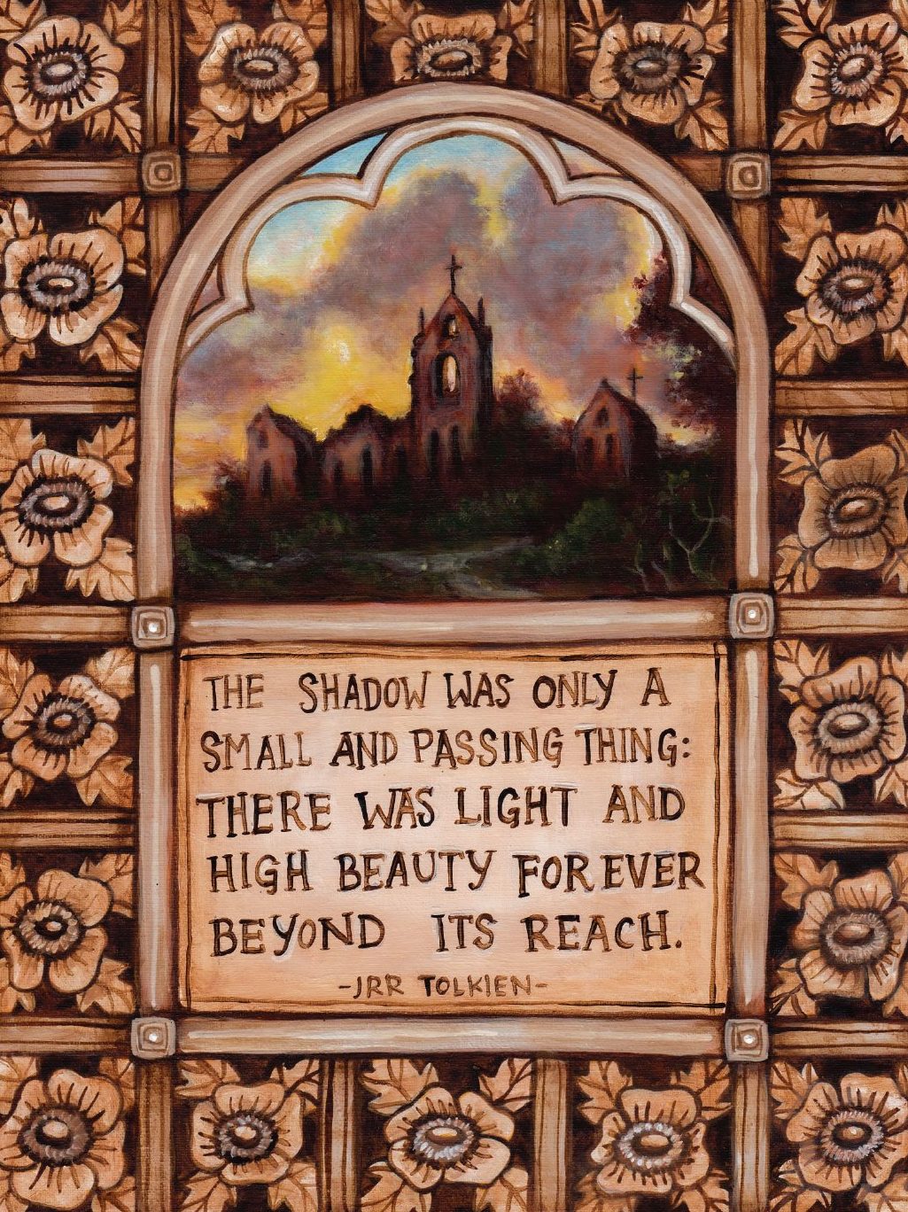 Light and High Beauty ART PRINT