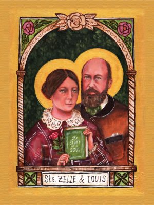 Saints Zelie and Louis - Parents of Saint Thérèse of Lisieux ART PRINT