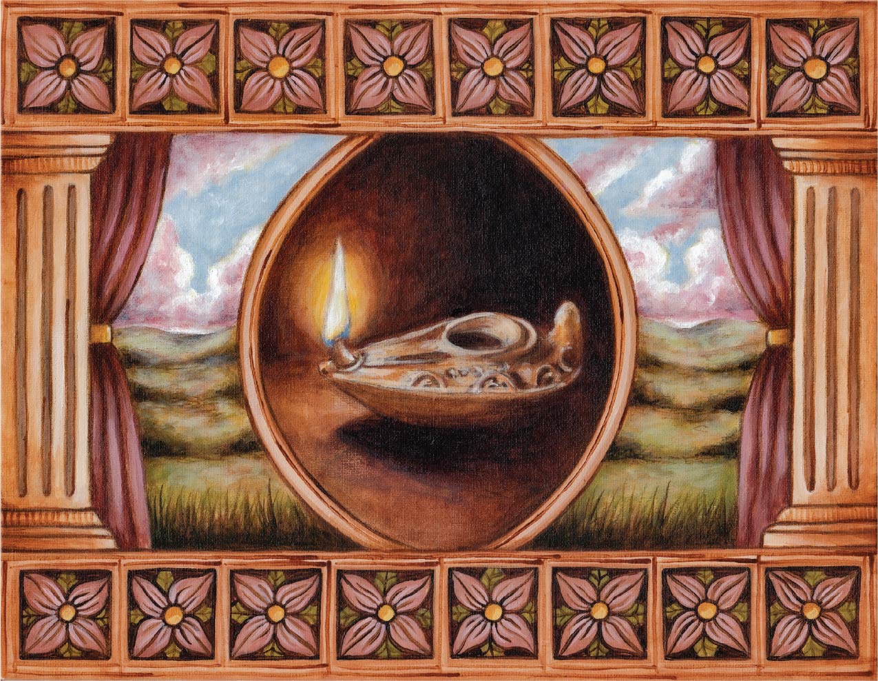 A Lamp To My Feet ART PRINT - Image 2