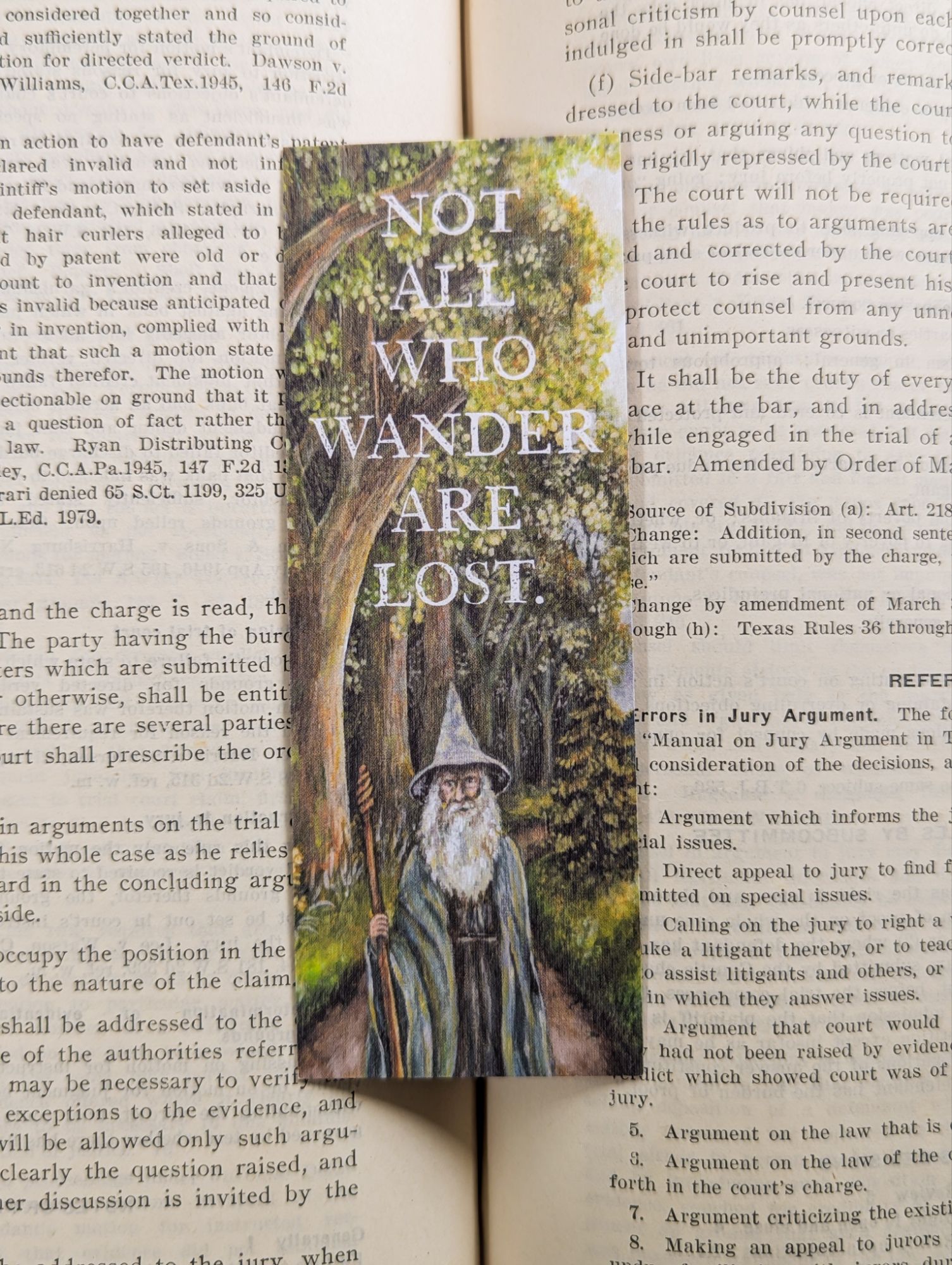 Not All Who Wander Are Lost Bookmark - Image 3