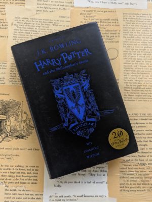 Harry Potter and the Philosopher's Stone by JK Rowling - 20th Anniversary House Edition, Ravenclaw
