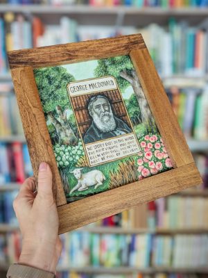 ORIGINAL PAINTING: Illuminated George MacDonald