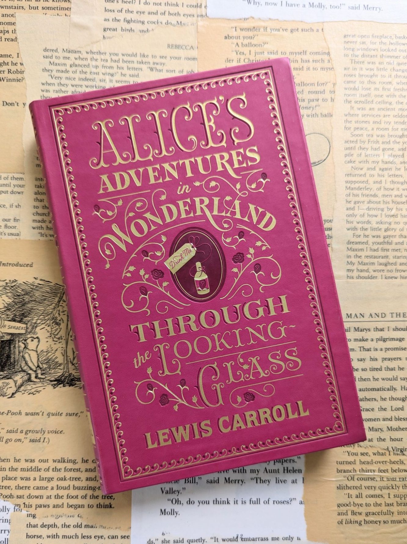 Alice's Adventures in Wonderland and Through the Looking Glass by Lewis Carroll