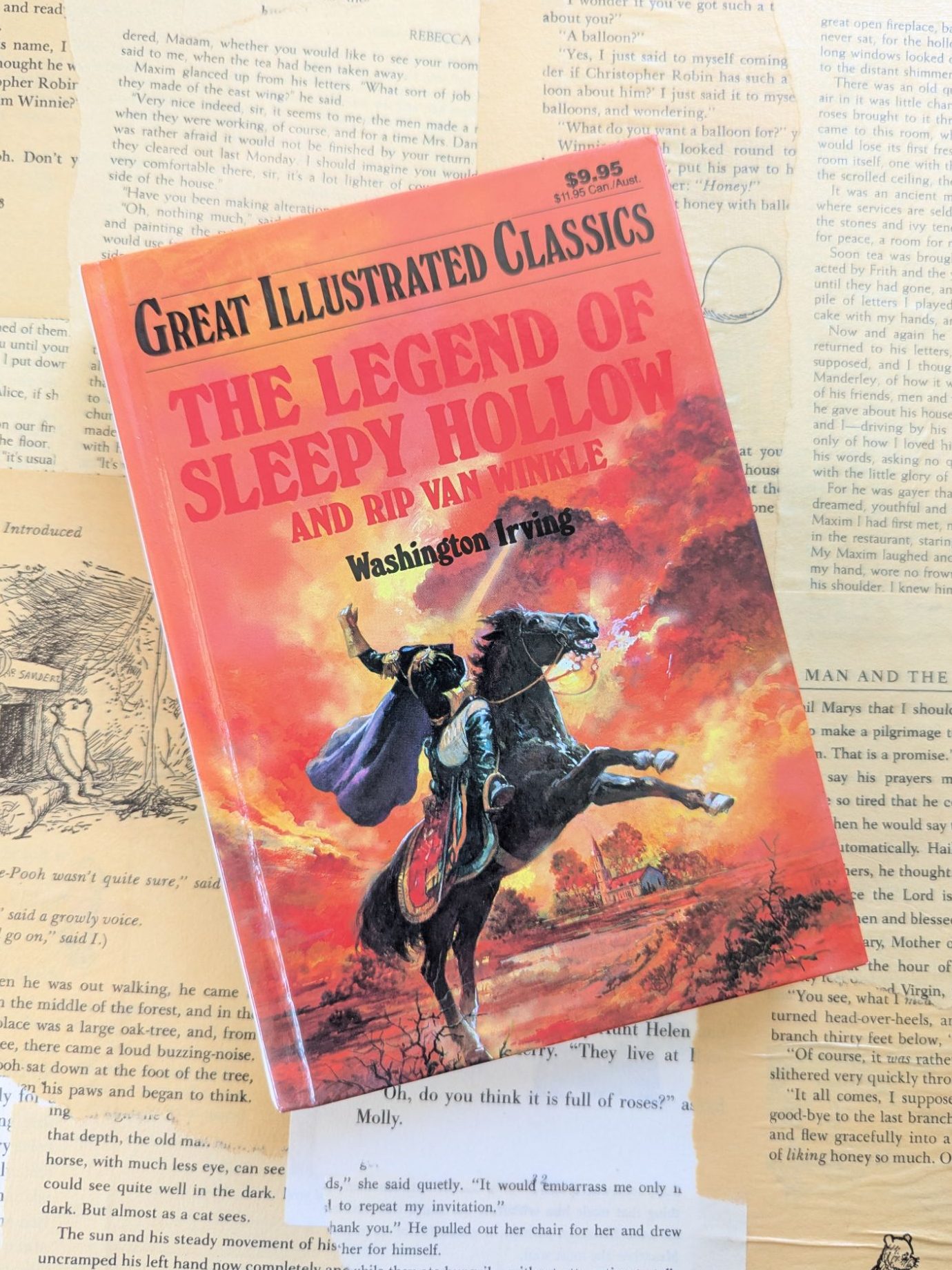 The Legend of Sleepy Hollow and Rip van Winkle by Washington Irving - Great Illustrated Classics
