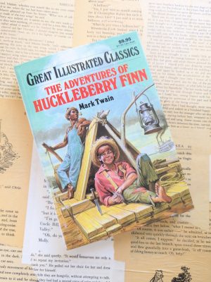 The Adventures of Huckleberry Finn by Mark Twain - Great Illustrated Classics