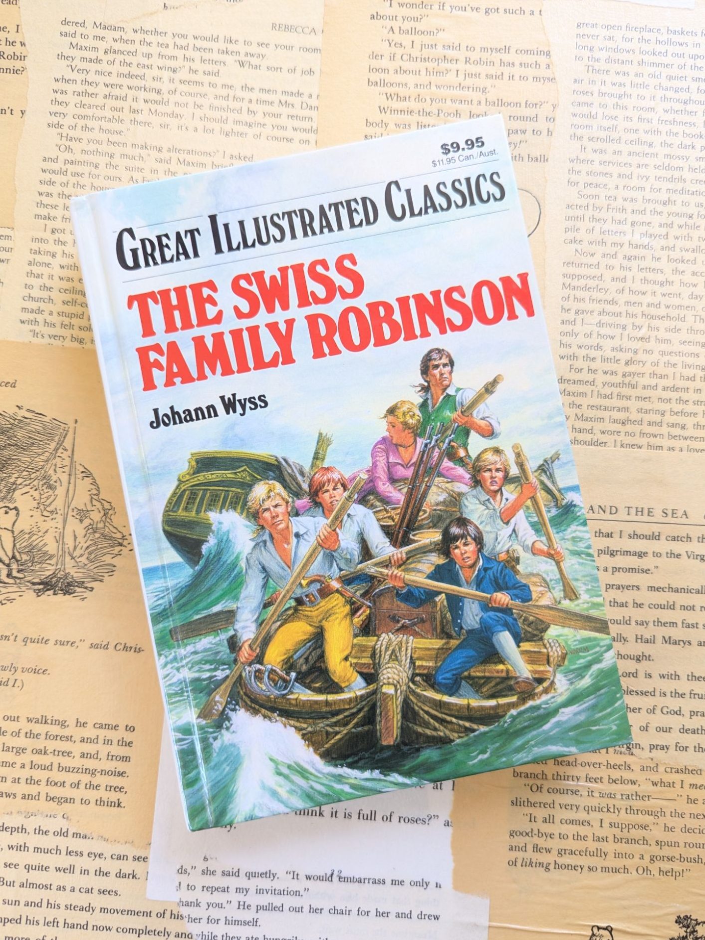 The Swiss Family Robinson by Johann Wyss - Great Illustrated Classics