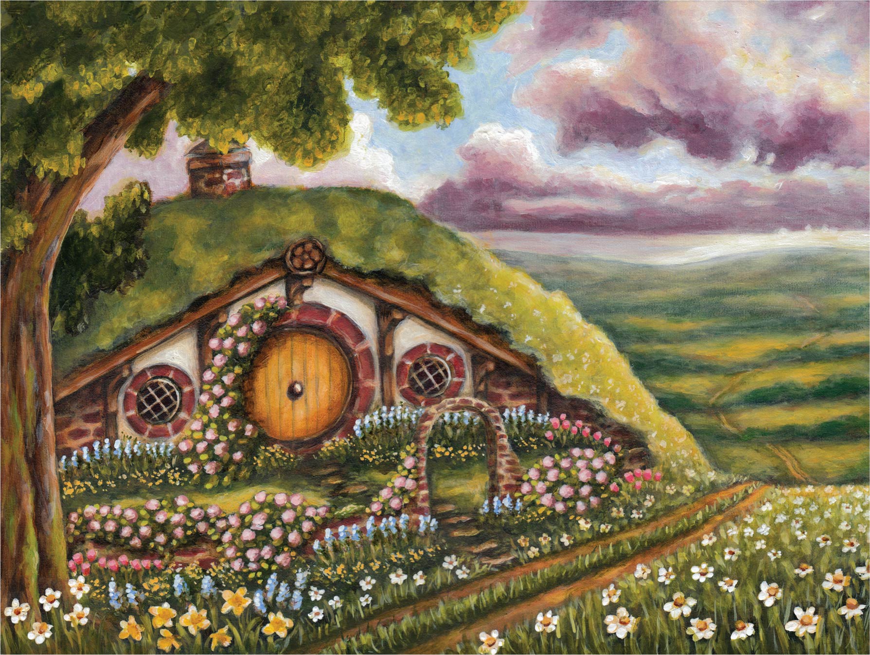 A Hole in the Ground ART PRINT - Image 2